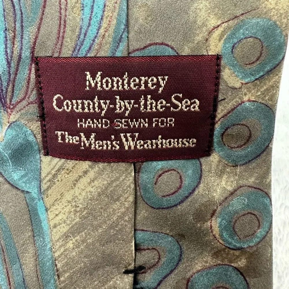Men’s‎ Warehouse Monterey County-by-the-Sea Silk Tie